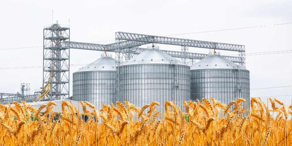 silo for wheat