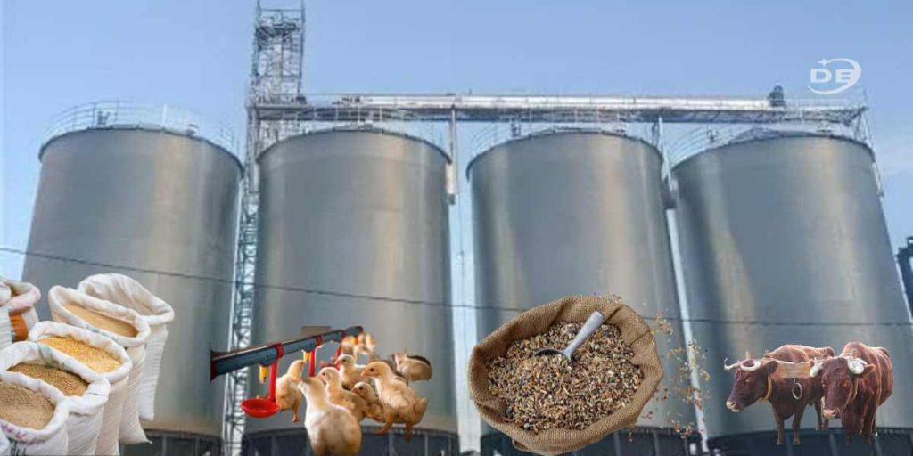 small feed silo